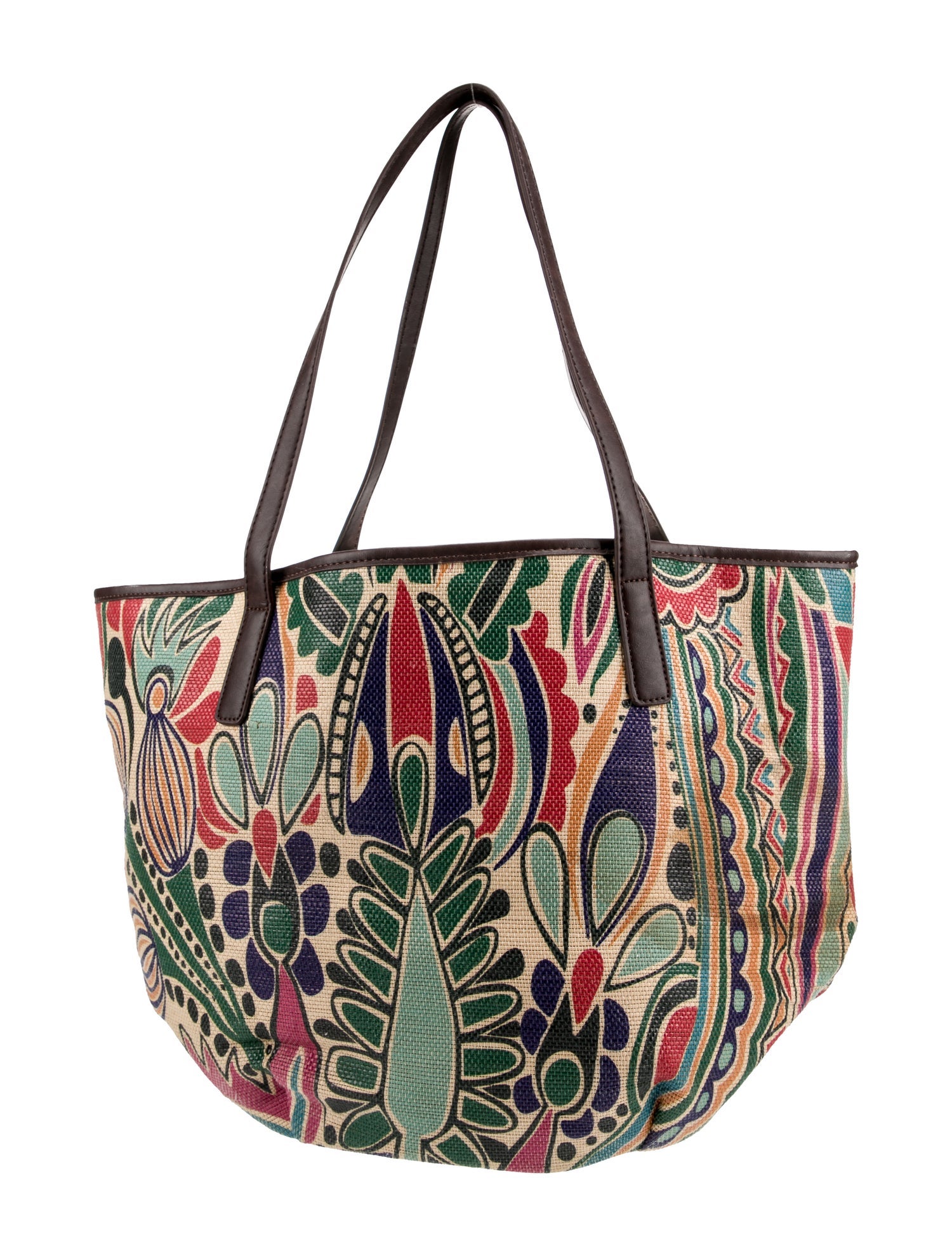 Neiman Marcus Canvas Shoulder Bag